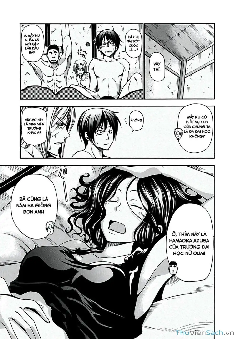 Truyện Tranh Cô Gái Thích Lặn - Grand Blue trang 3