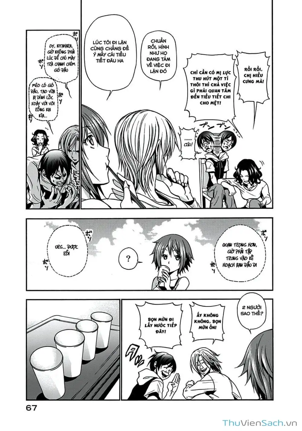 Truyện Tranh Cô Gái Thích Lặn - Grand Blue trang 3