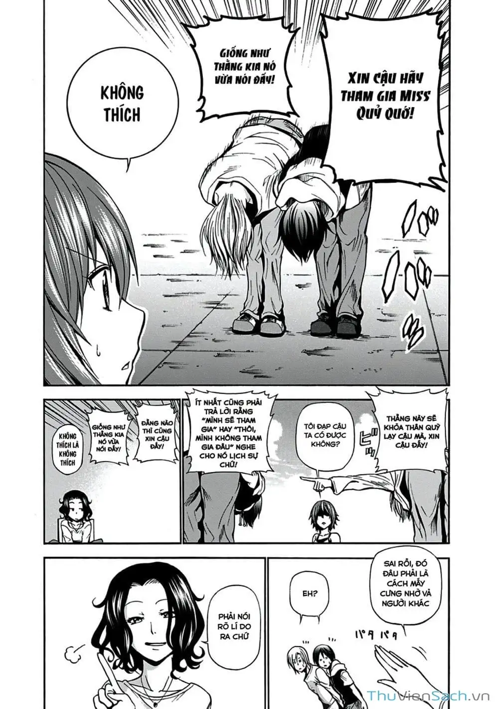 Truyện Tranh Cô Gái Thích Lặn - Grand Blue trang 3