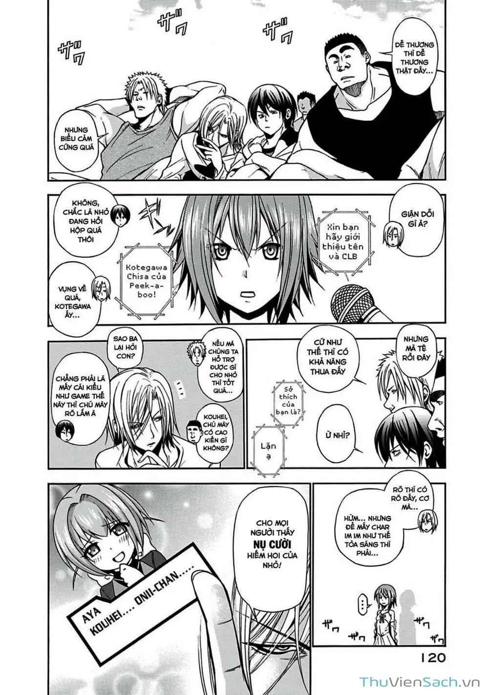 Truyện Tranh Cô Gái Thích Lặn - Grand Blue trang 3