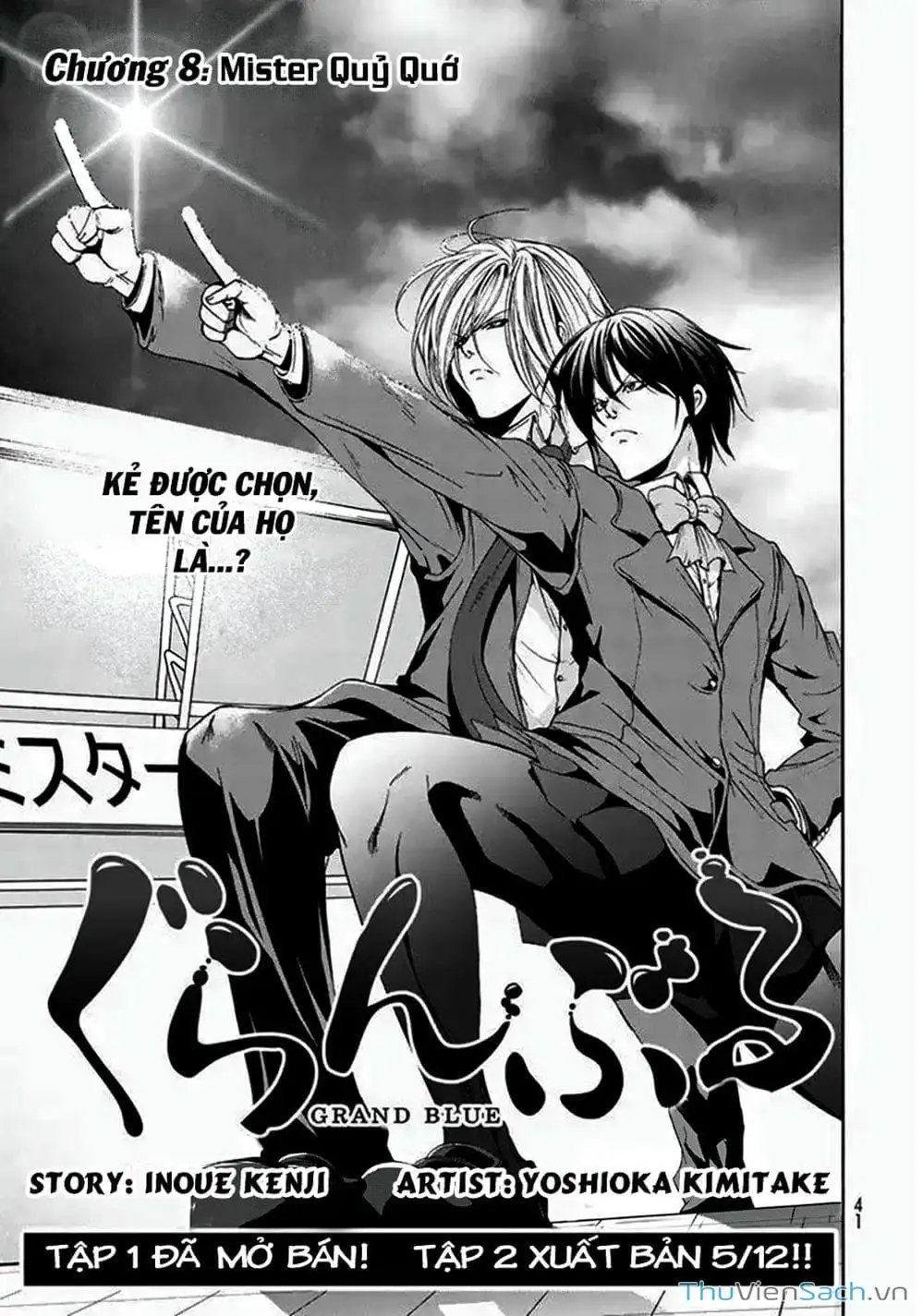 Truyện Tranh Cô Gái Thích Lặn - Grand Blue trang 3