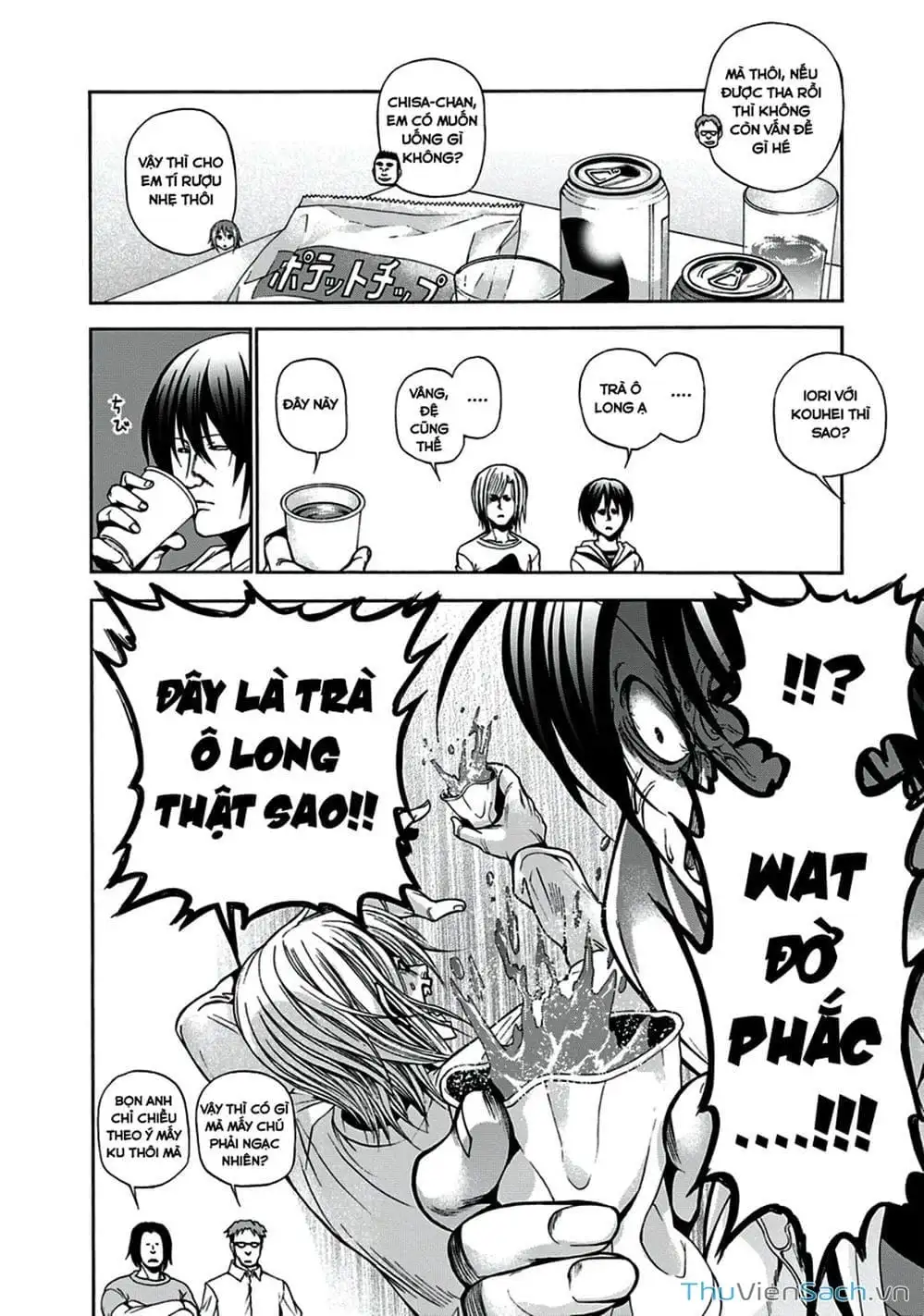 Truyện Tranh Cô Gái Thích Lặn - Grand Blue trang 3