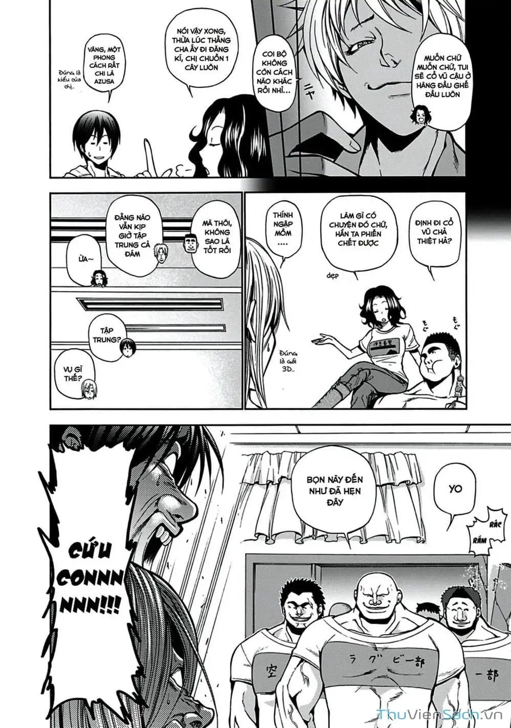 Truyện Tranh Cô Gái Thích Lặn - Grand Blue trang 3