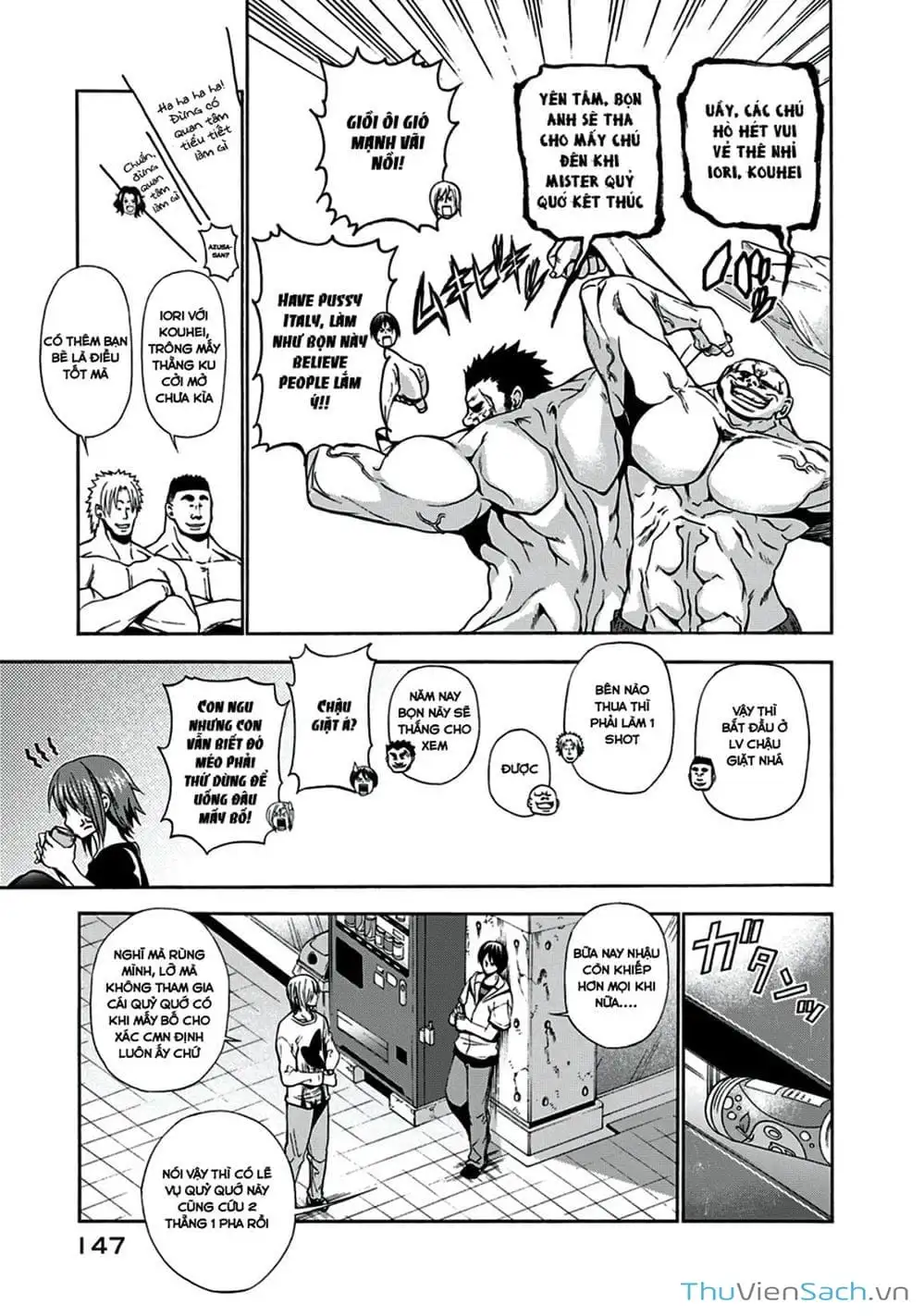 Truyện Tranh Cô Gái Thích Lặn - Grand Blue trang 3