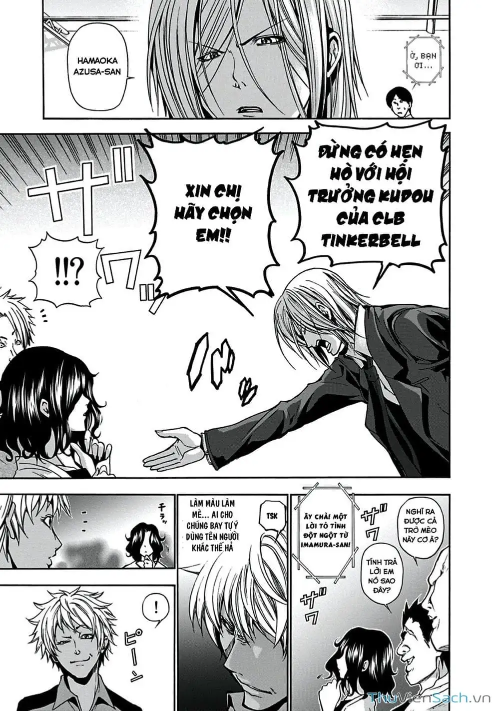 Truyện Tranh Cô Gái Thích Lặn - Grand Blue trang 3