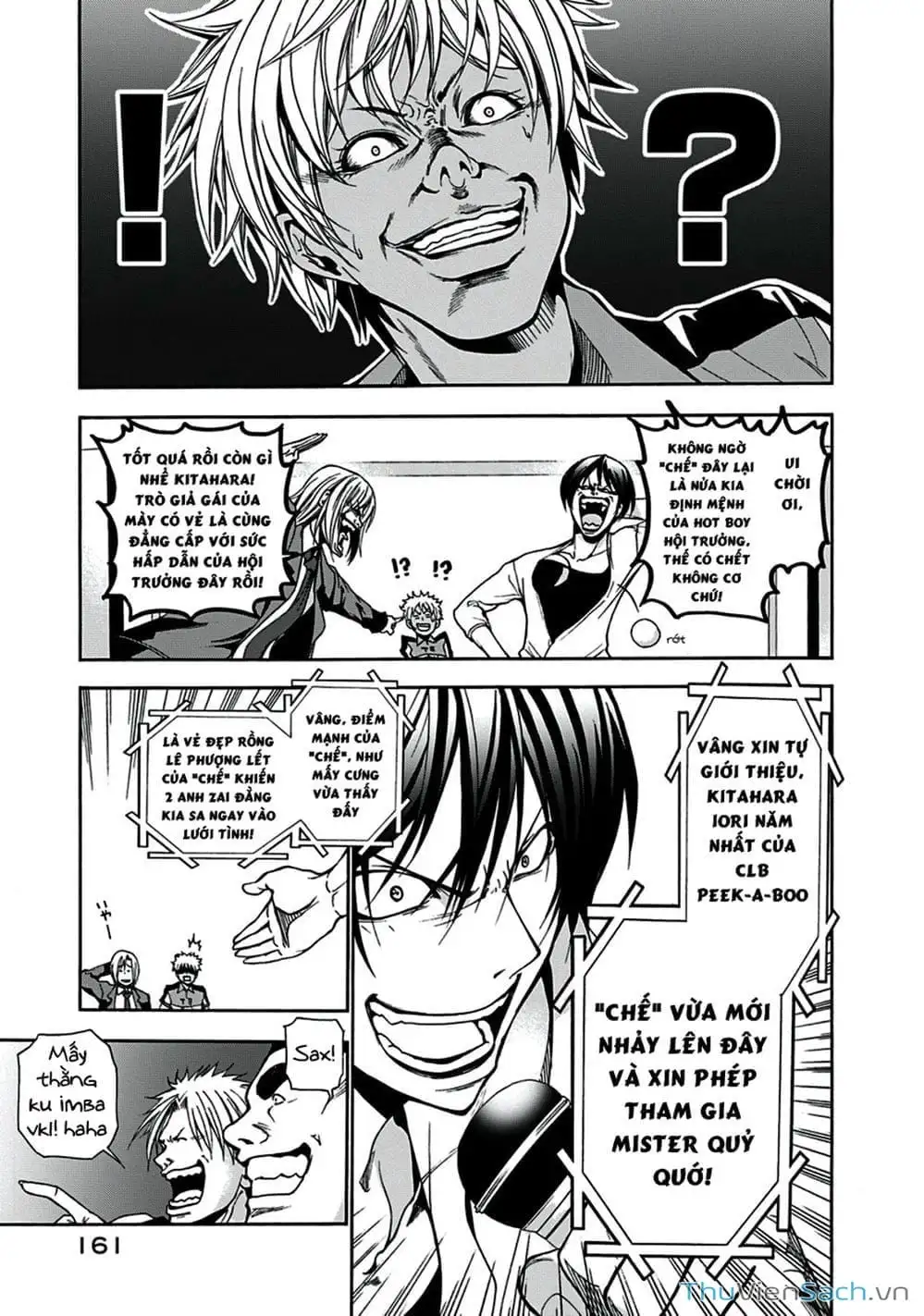 Truyện Tranh Cô Gái Thích Lặn - Grand Blue trang 3