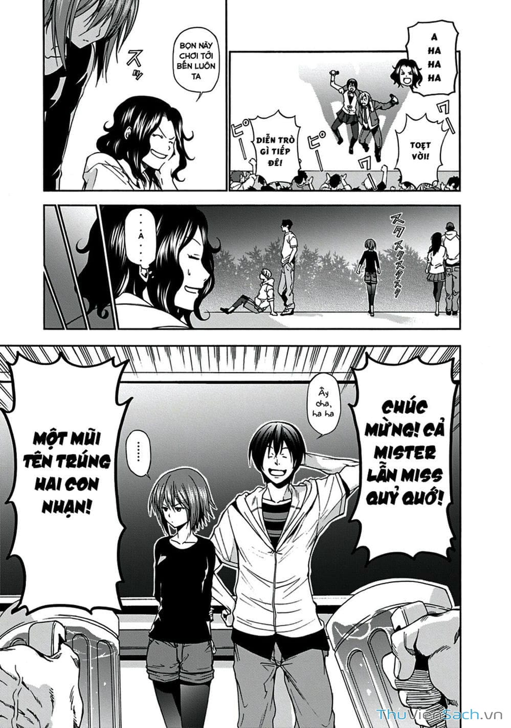 Truyện Tranh Cô Gái Thích Lặn - Grand Blue trang 3