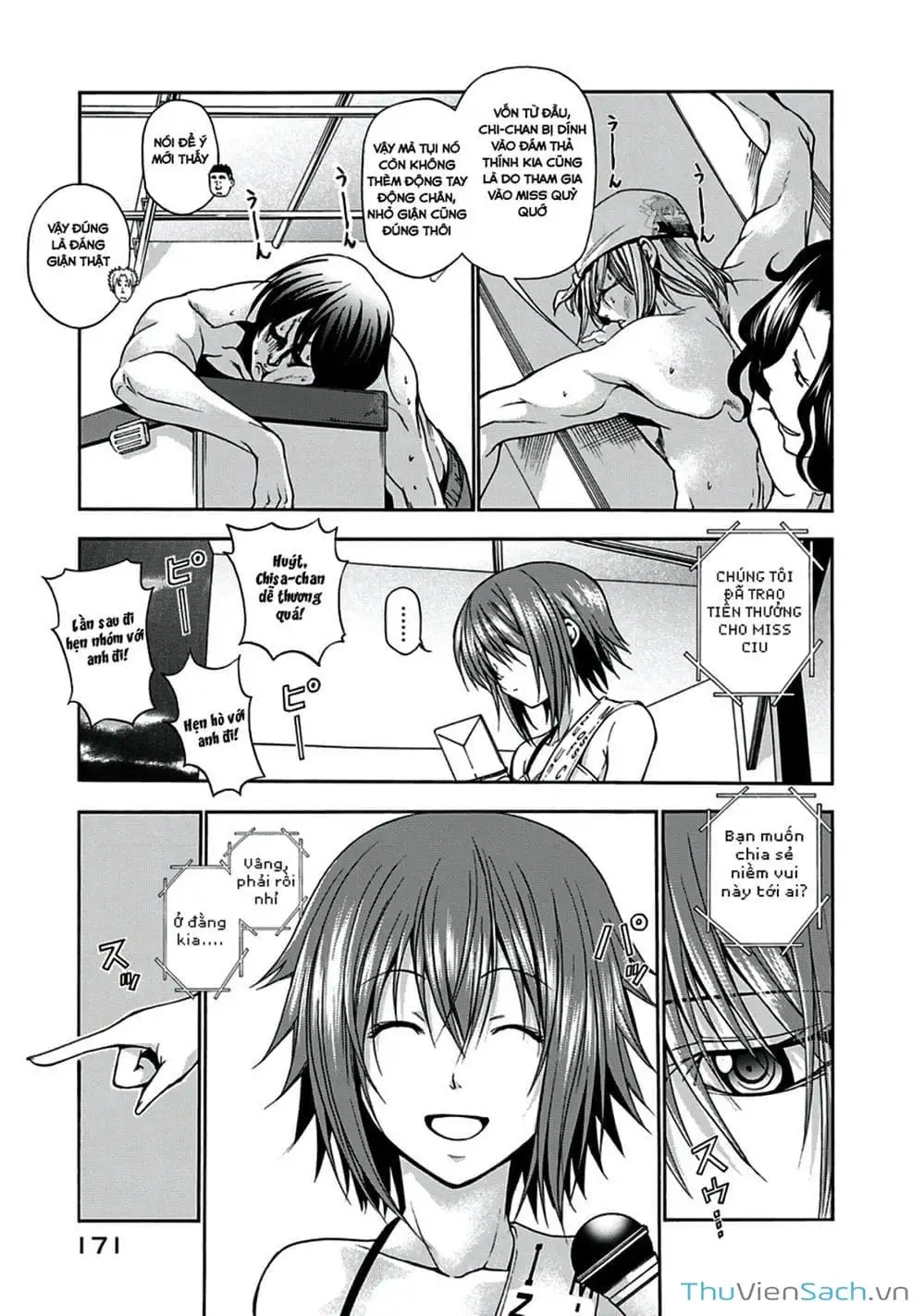 Truyện Tranh Cô Gái Thích Lặn - Grand Blue trang 3