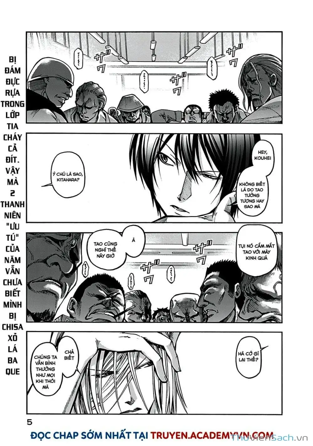 Truyện Tranh Cô Gái Thích Lặn - Grand Blue trang 3