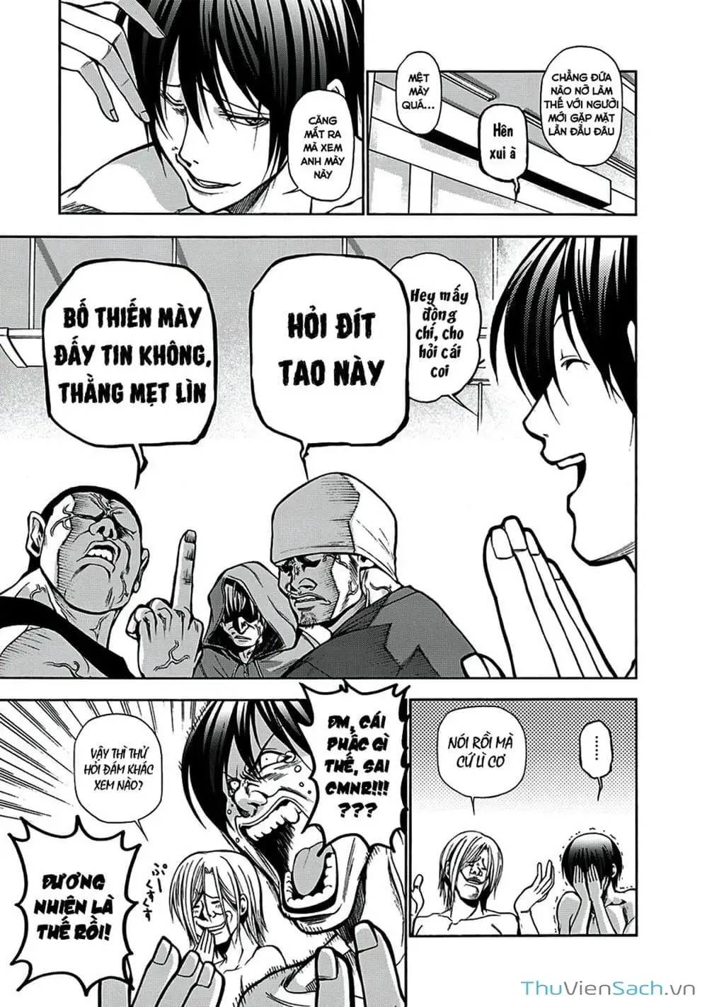 Truyện Tranh Cô Gái Thích Lặn - Grand Blue trang 3