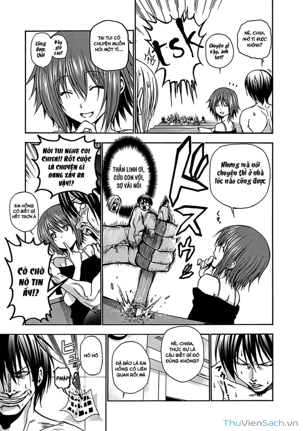 Truyện Tranh Cô Gái Thích Lặn - Grand Blue trang 3