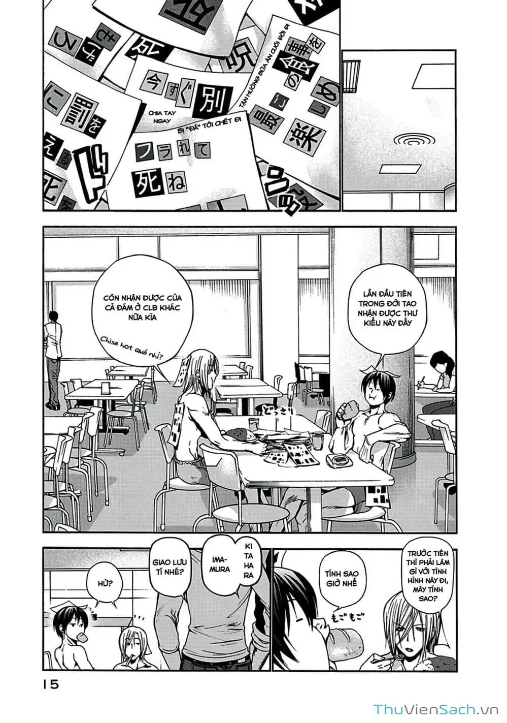 Truyện Tranh Cô Gái Thích Lặn - Grand Blue trang 3