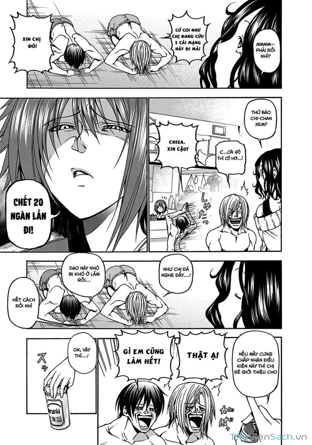 Truyện Tranh Cô Gái Thích Lặn - Grand Blue trang 3