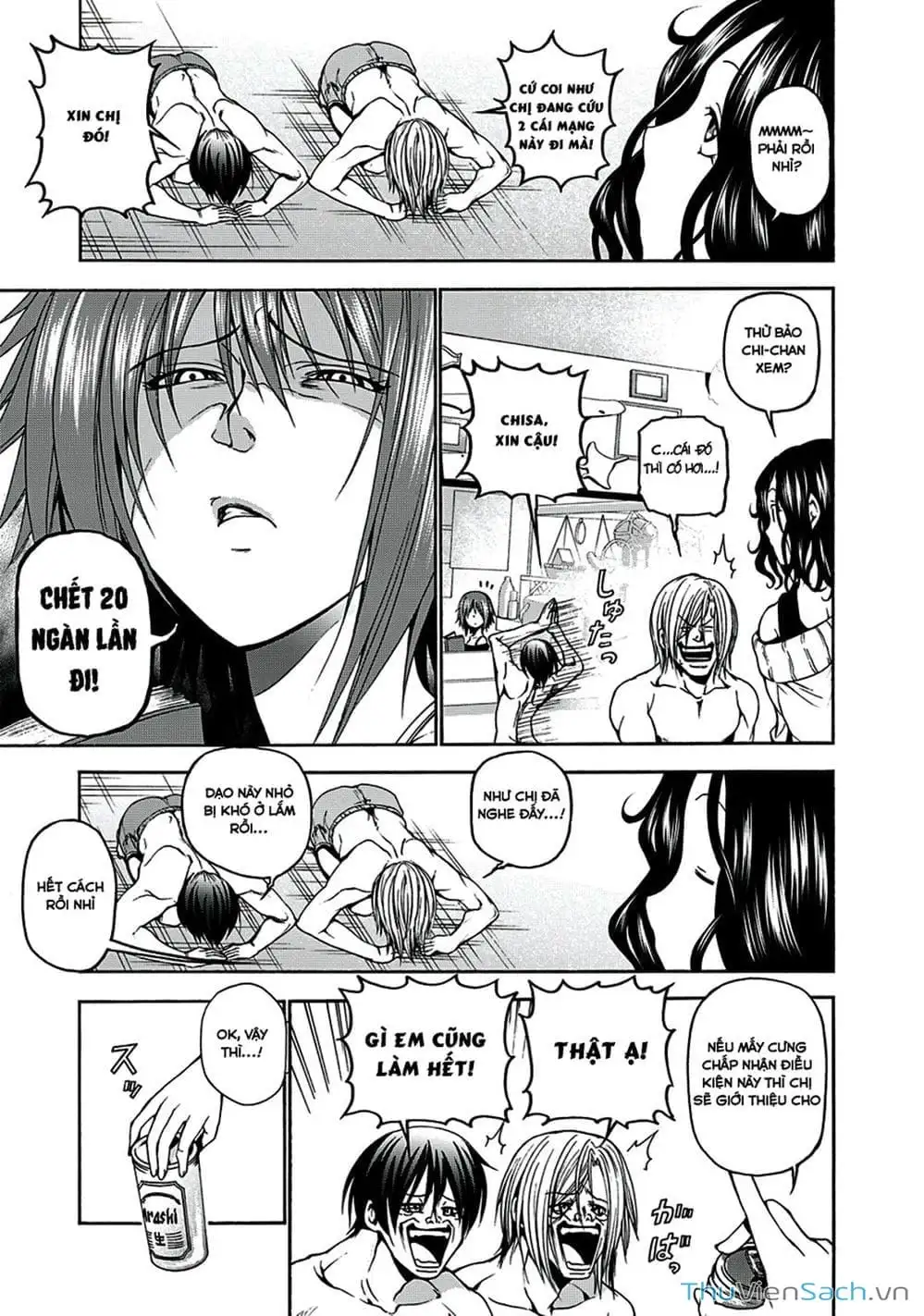 Truyện Tranh Cô Gái Thích Lặn - Grand Blue trang 3