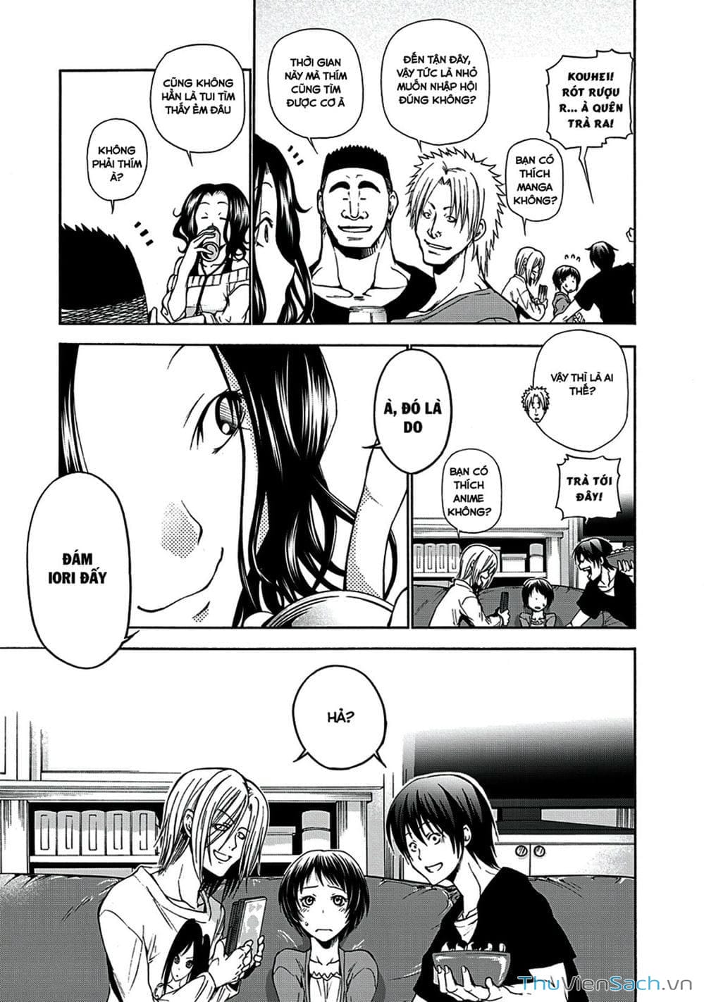 Truyện Tranh Cô Gái Thích Lặn - Grand Blue trang 3