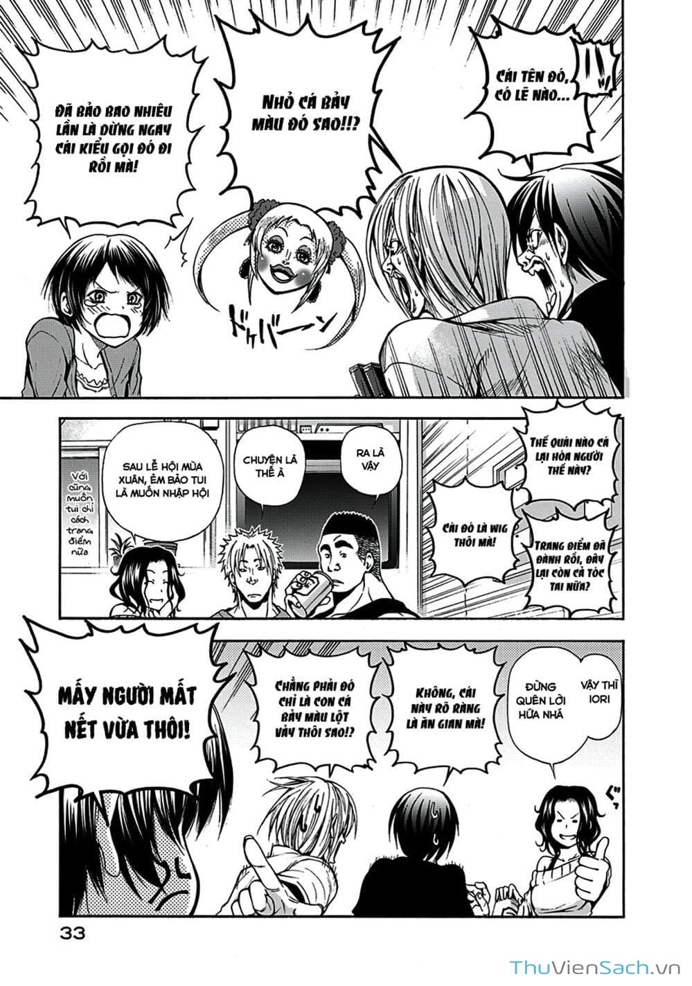 Truyện Tranh Cô Gái Thích Lặn - Grand Blue trang 3