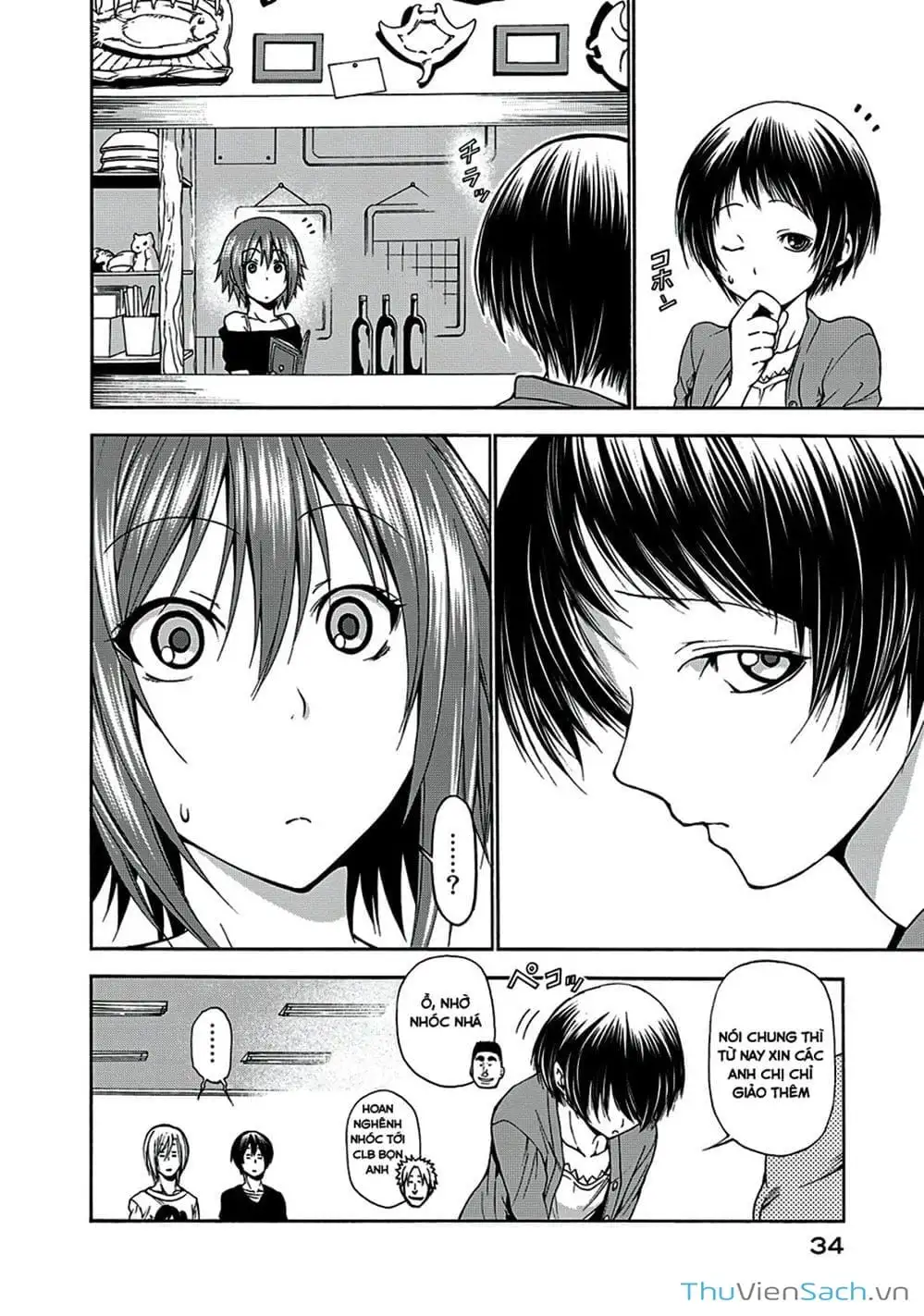 Truyện Tranh Cô Gái Thích Lặn - Grand Blue trang 3