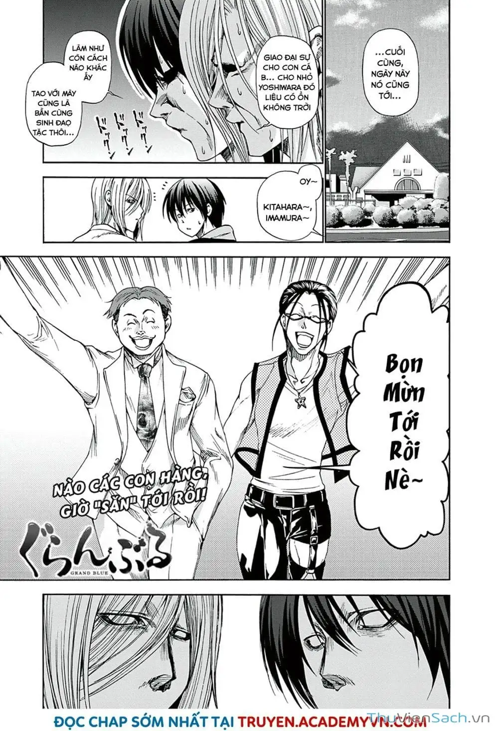 Truyện Tranh Cô Gái Thích Lặn - Grand Blue trang 3