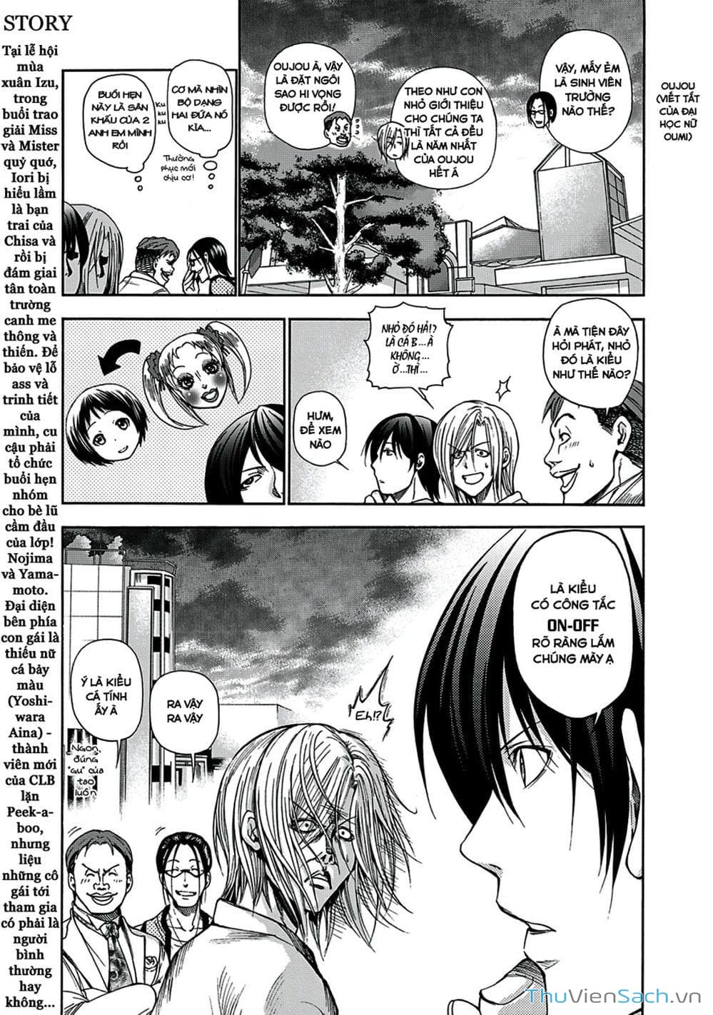 Truyện Tranh Cô Gái Thích Lặn - Grand Blue trang 3