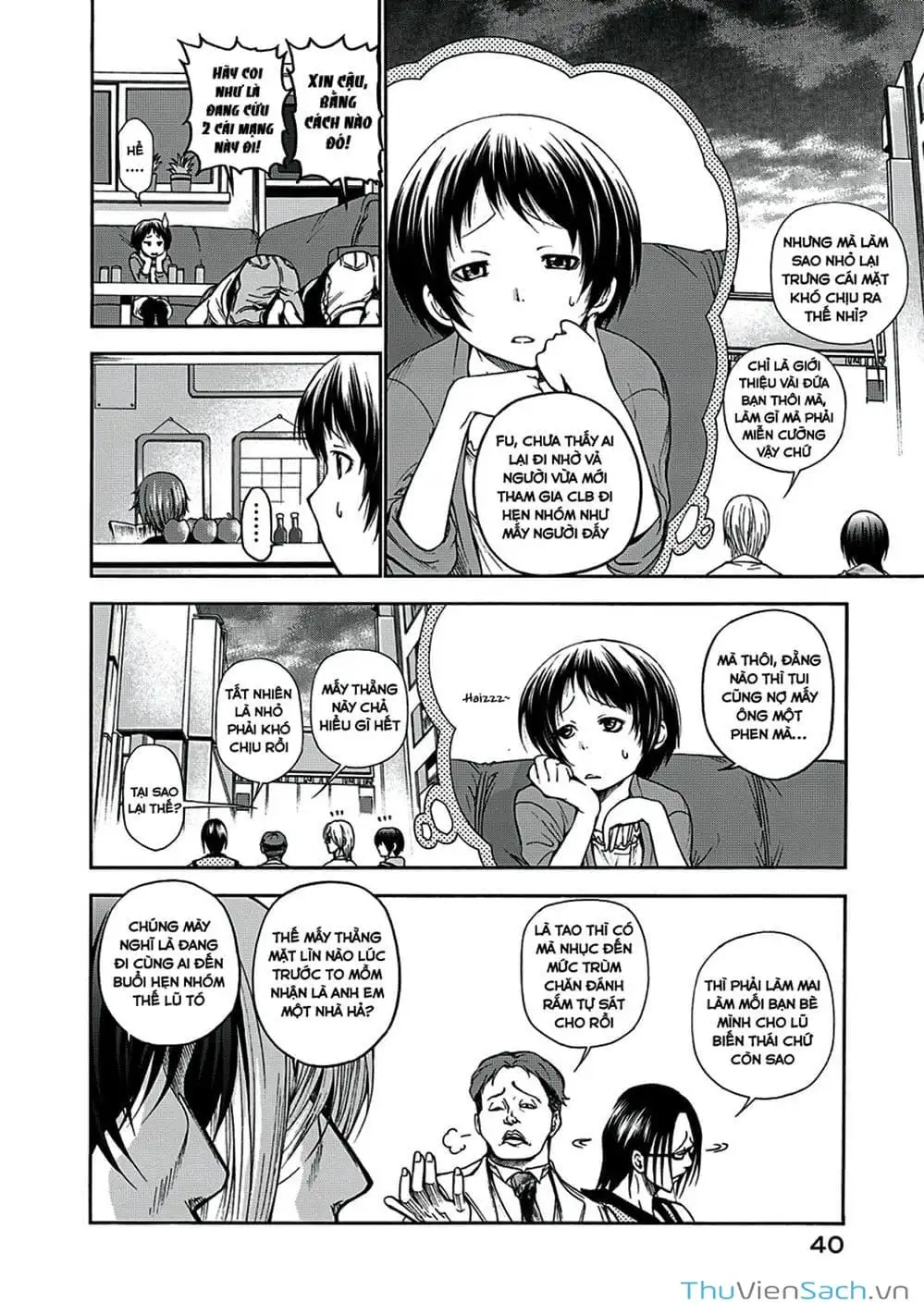 Truyện Tranh Cô Gái Thích Lặn - Grand Blue trang 3