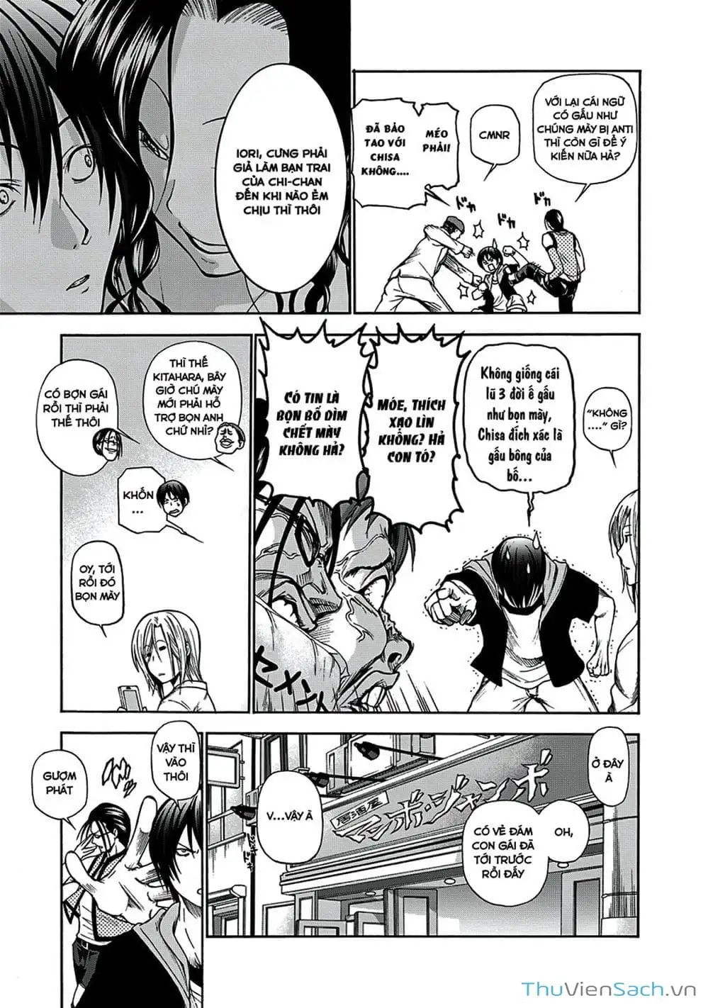 Truyện Tranh Cô Gái Thích Lặn - Grand Blue trang 3