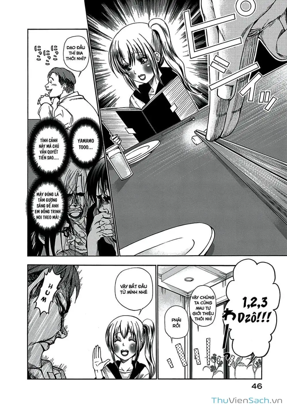 Truyện Tranh Cô Gái Thích Lặn - Grand Blue trang 3