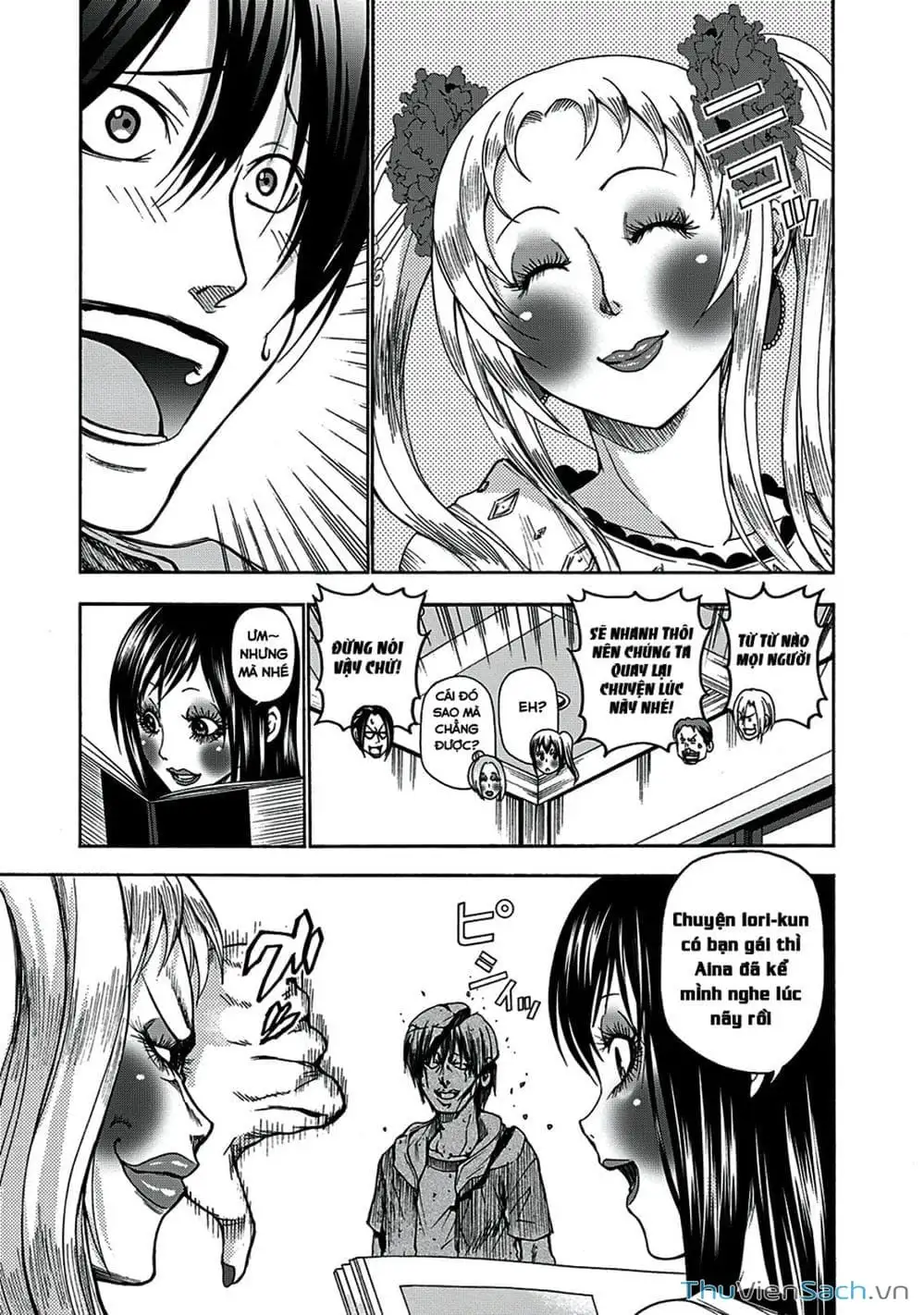 Truyện Tranh Cô Gái Thích Lặn - Grand Blue trang 3