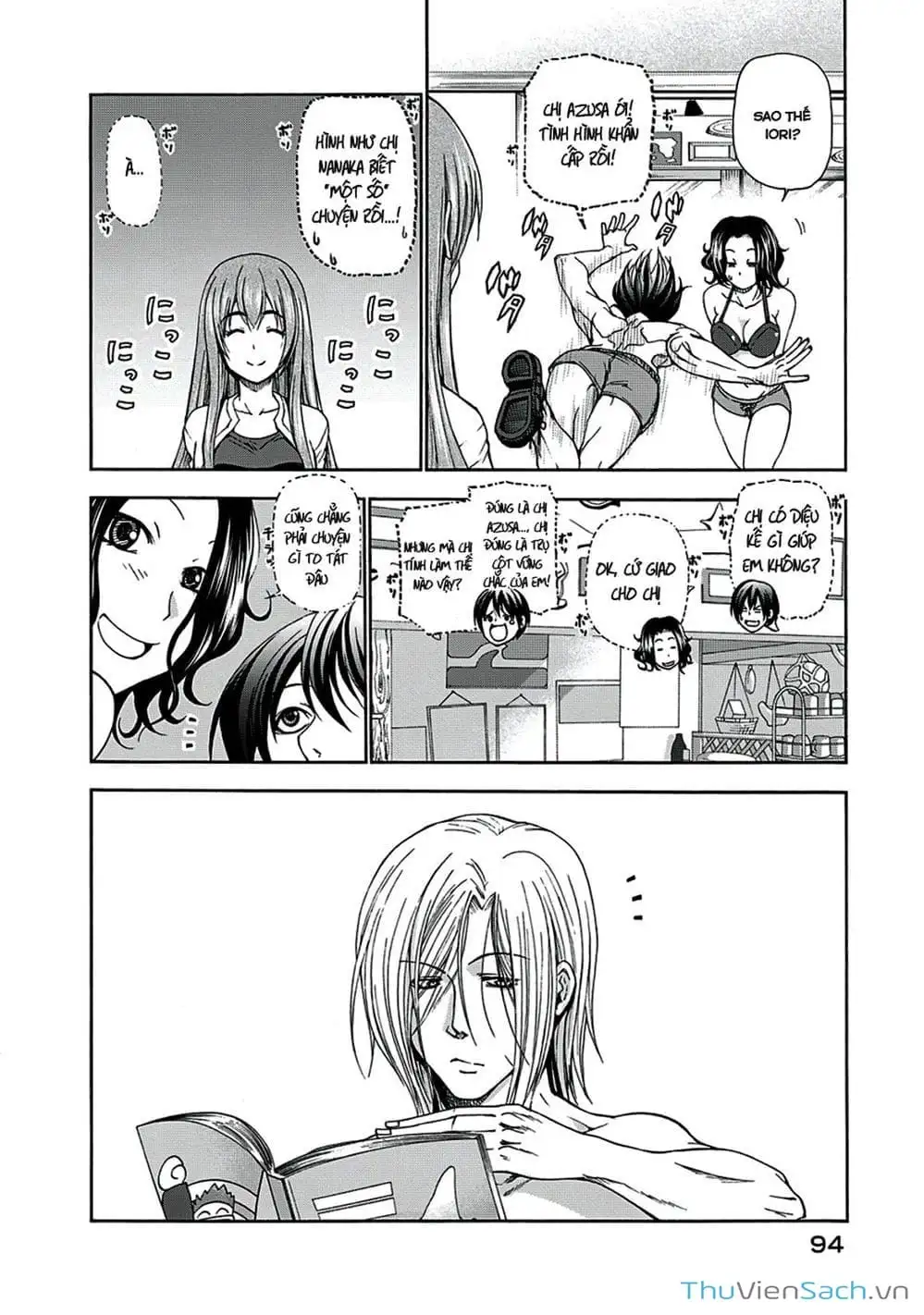 Truyện Tranh Cô Gái Thích Lặn - Grand Blue trang 3