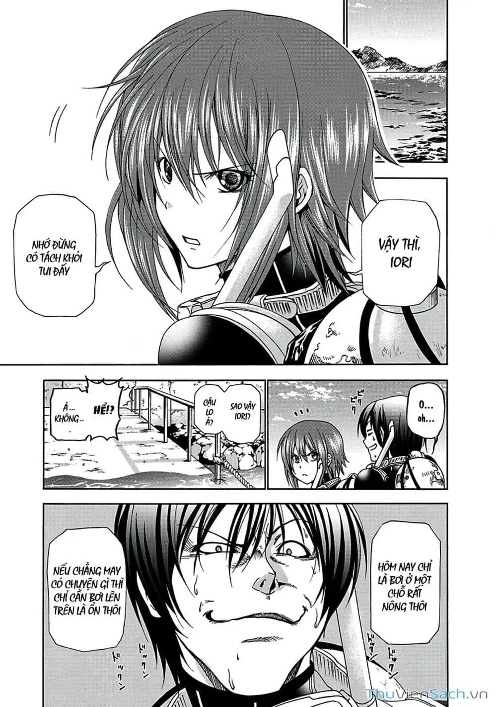 Truyện Tranh Cô Gái Thích Lặn - Grand Blue trang 3