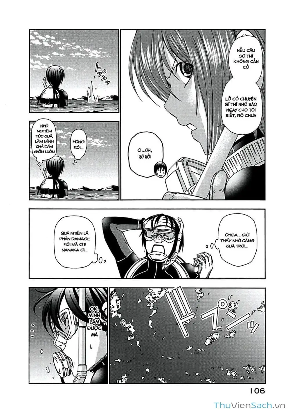 Truyện Tranh Cô Gái Thích Lặn - Grand Blue trang 3