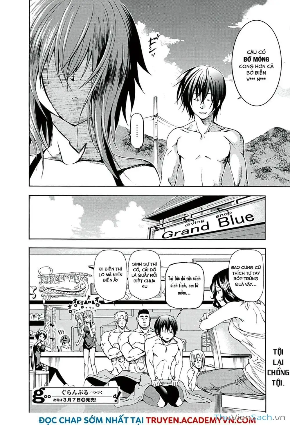 Truyện Tranh Cô Gái Thích Lặn - Grand Blue trang 3