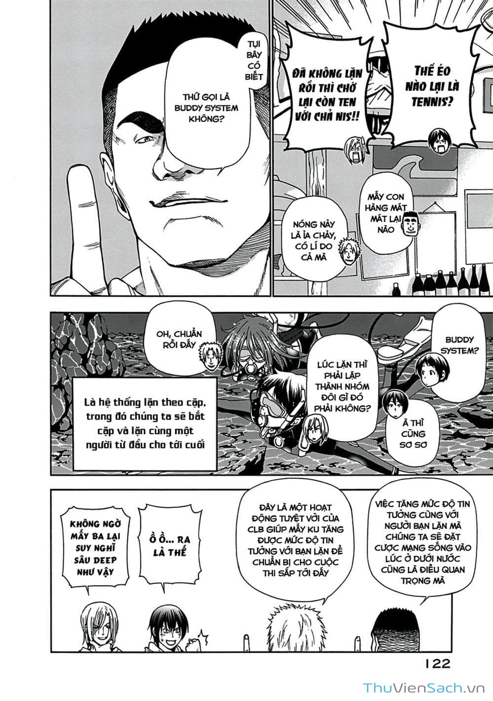 Truyện Tranh Cô Gái Thích Lặn - Grand Blue trang 3