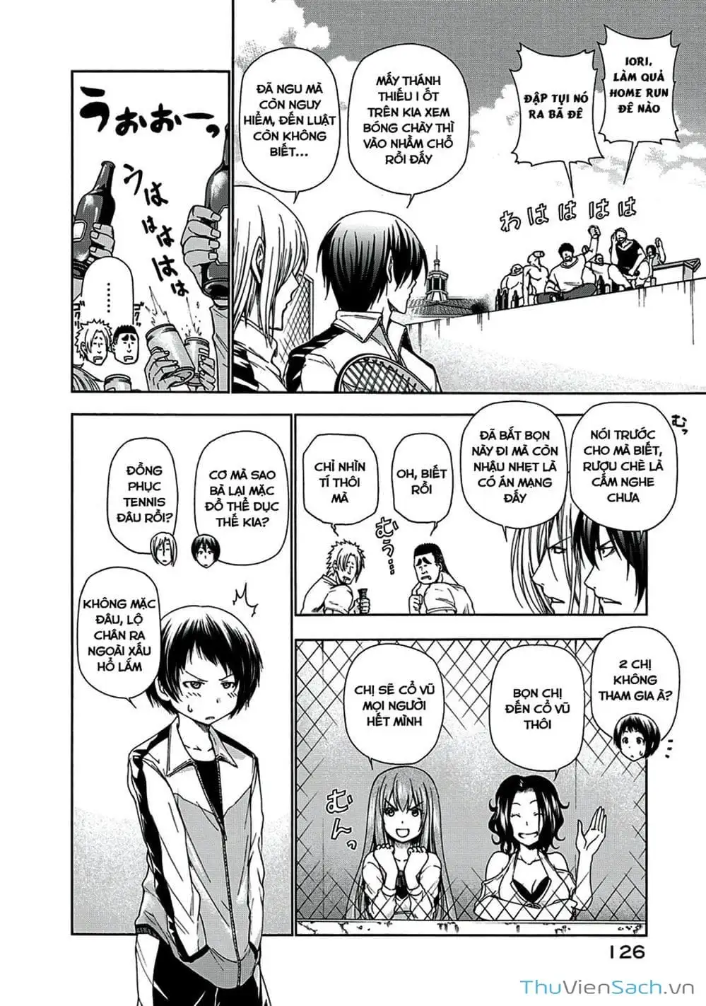 Truyện Tranh Cô Gái Thích Lặn - Grand Blue trang 3