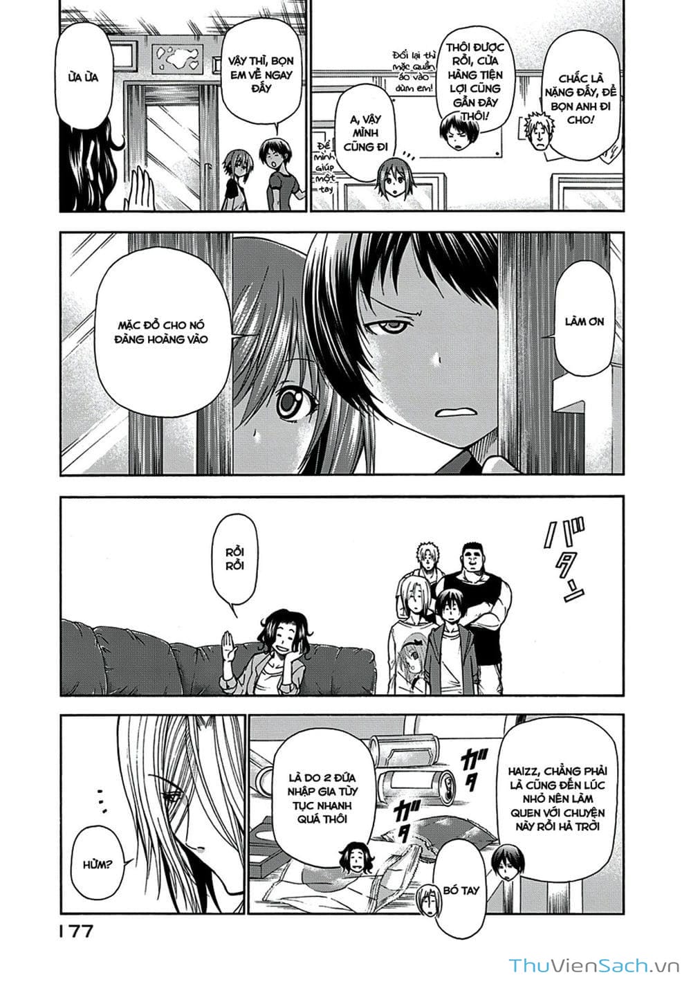 Truyện Tranh Cô Gái Thích Lặn - Grand Blue trang 3