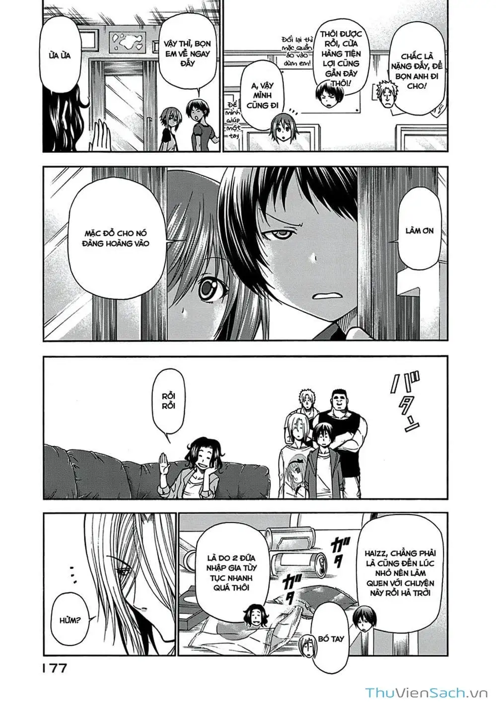 Truyện Tranh Cô Gái Thích Lặn - Grand Blue trang 3