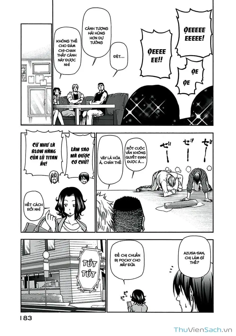 Truyện Tranh Cô Gái Thích Lặn - Grand Blue trang 3