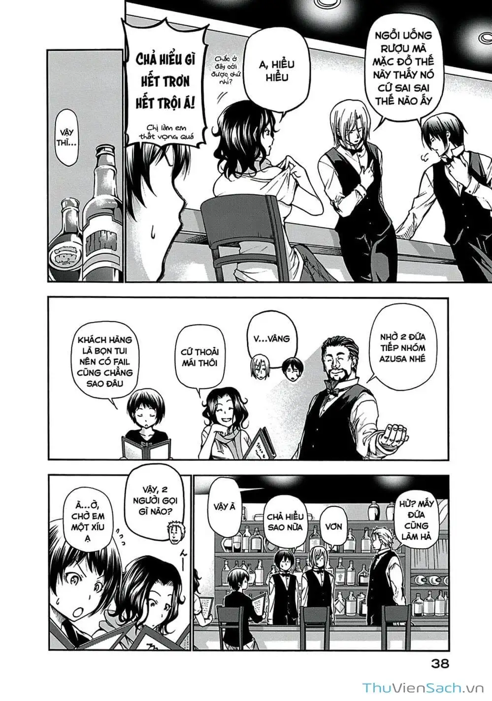 Truyện Tranh Cô Gái Thích Lặn - Grand Blue trang 3