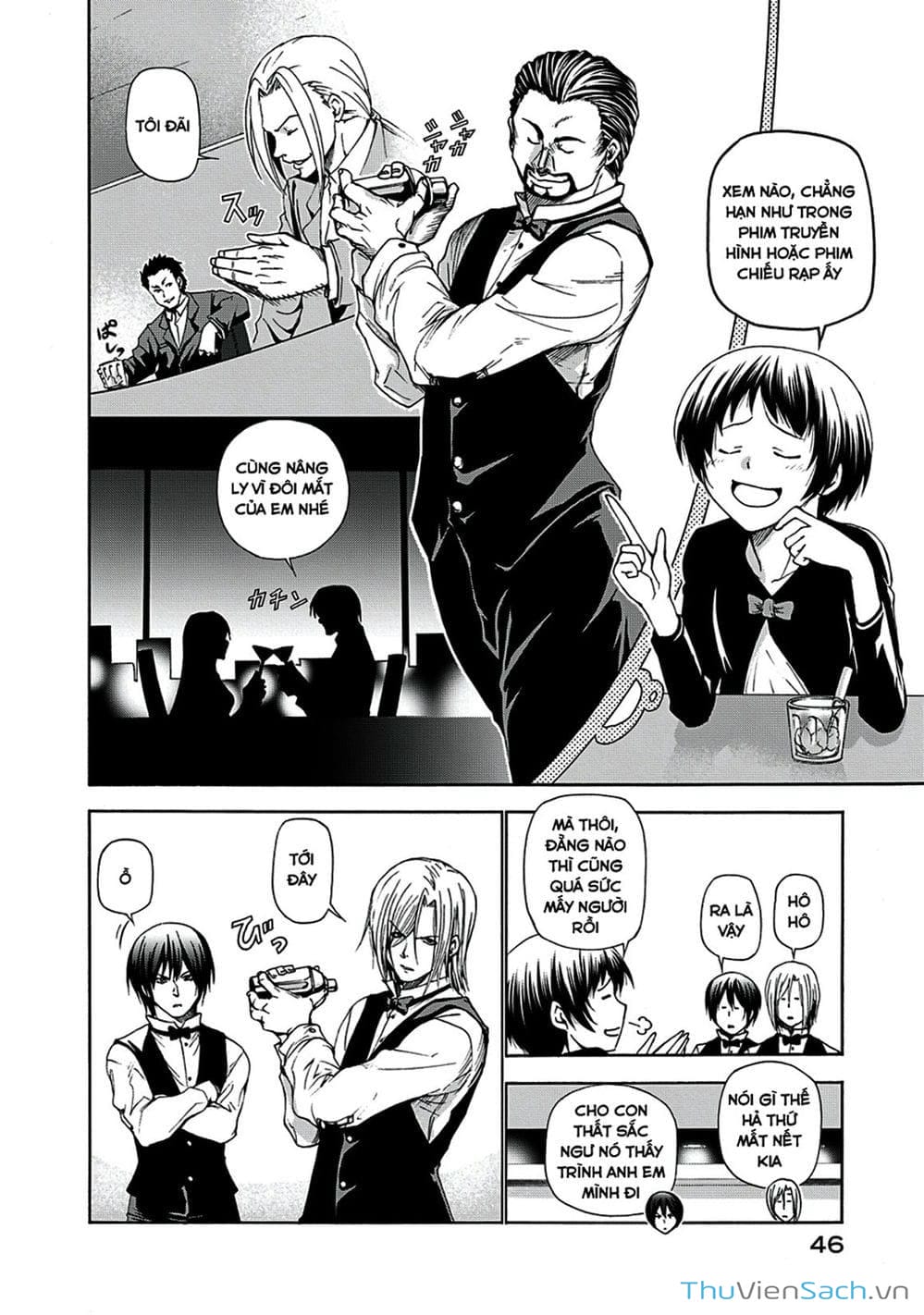 Truyện Tranh Cô Gái Thích Lặn - Grand Blue trang 3