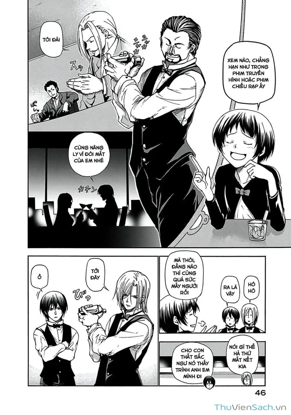 Truyện Tranh Cô Gái Thích Lặn - Grand Blue trang 3