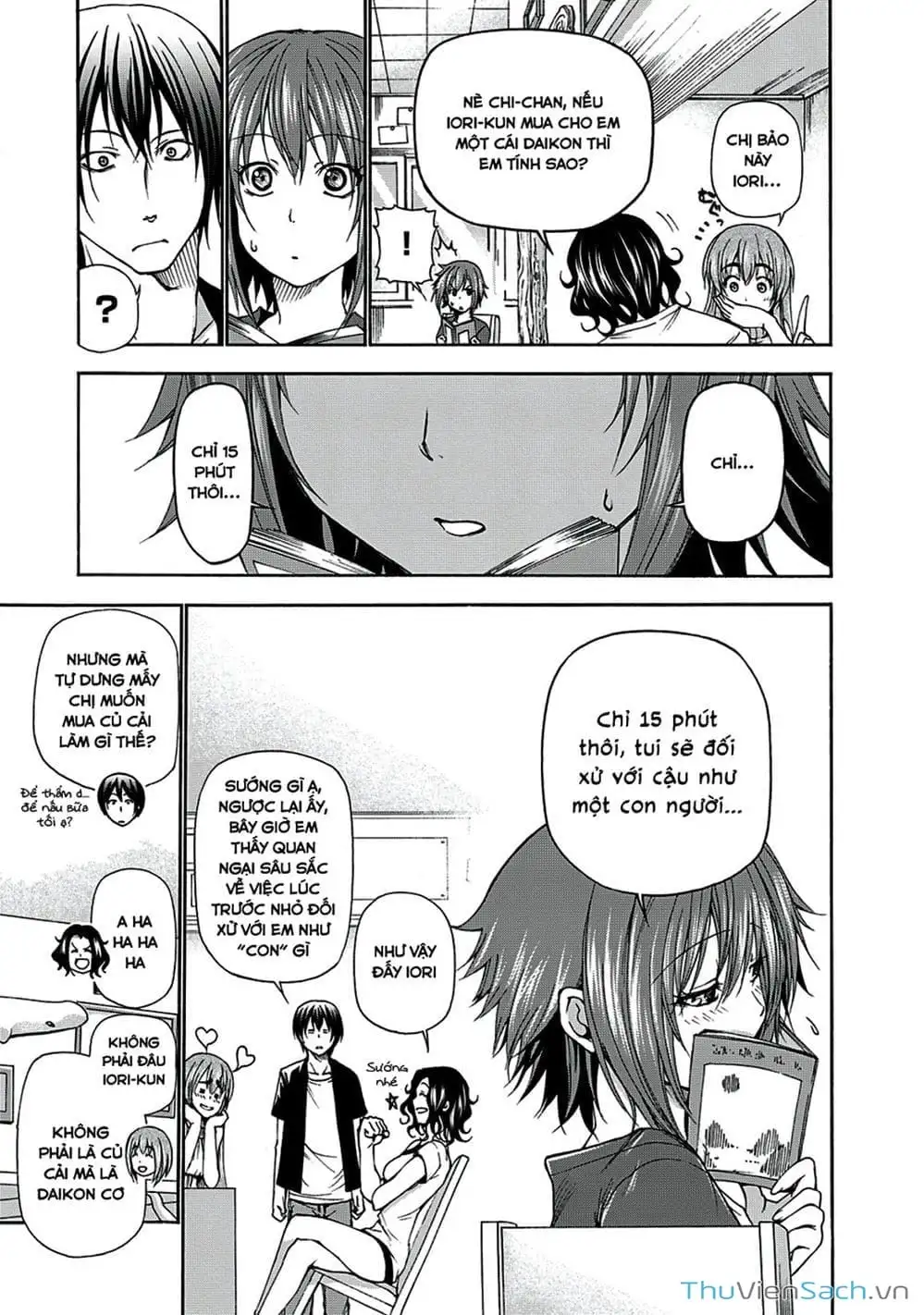 Truyện Tranh Cô Gái Thích Lặn - Grand Blue trang 3