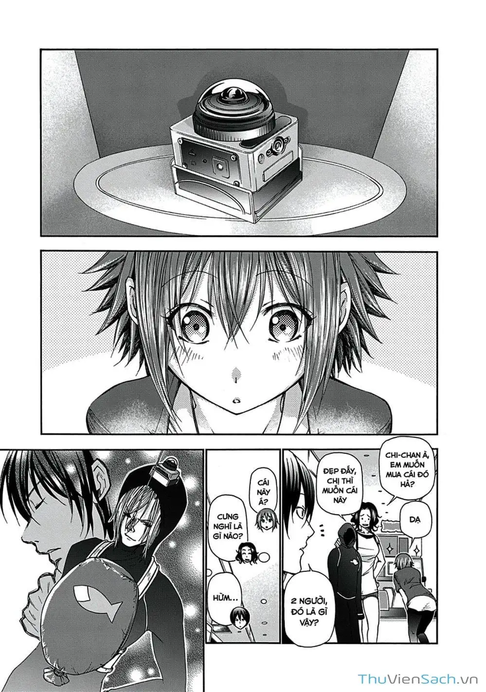 Truyện Tranh Cô Gái Thích Lặn - Grand Blue trang 3