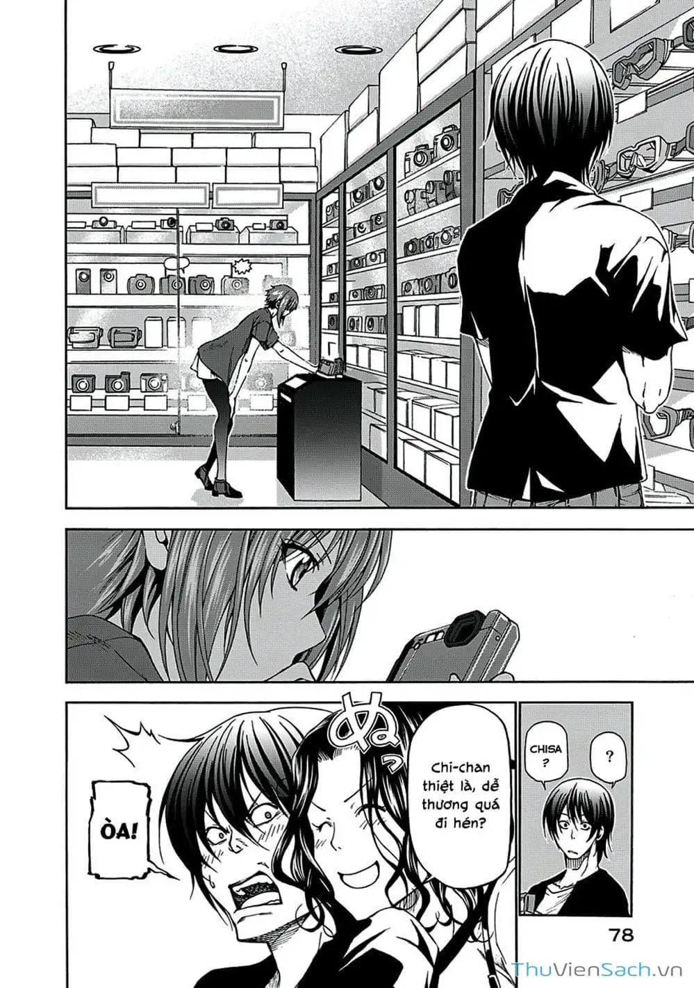 Truyện Tranh Cô Gái Thích Lặn - Grand Blue trang 3