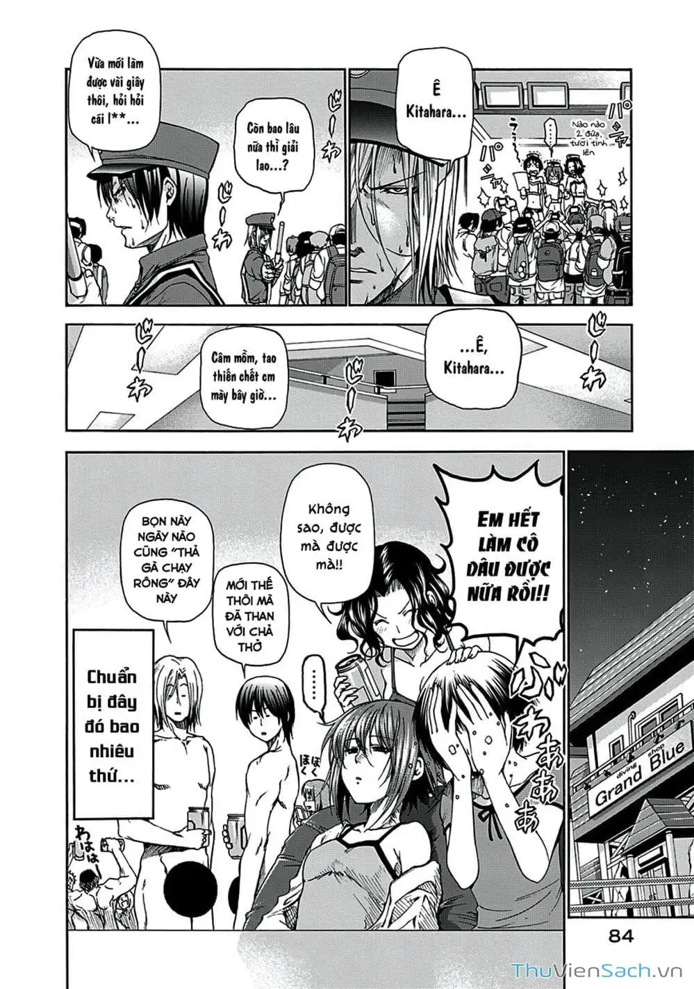 Truyện Tranh Cô Gái Thích Lặn - Grand Blue trang 3