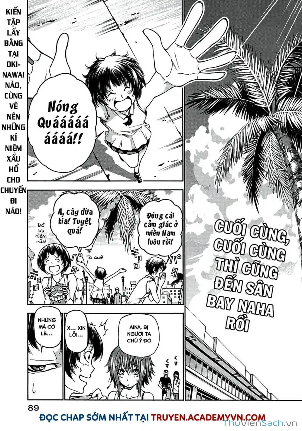 Truyện Tranh Cô Gái Thích Lặn - Grand Blue trang 3