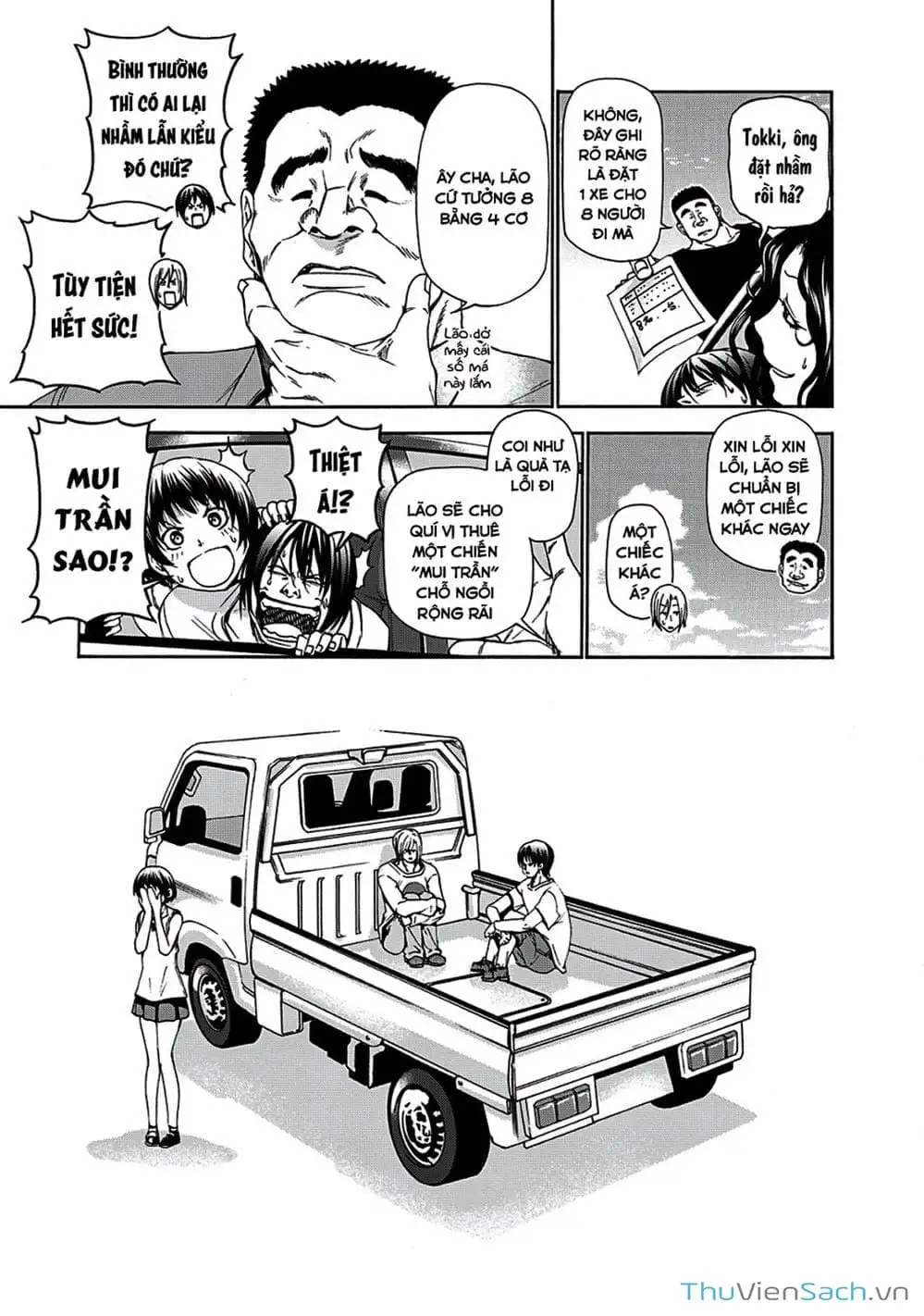 Truyện Tranh Cô Gái Thích Lặn - Grand Blue trang 3