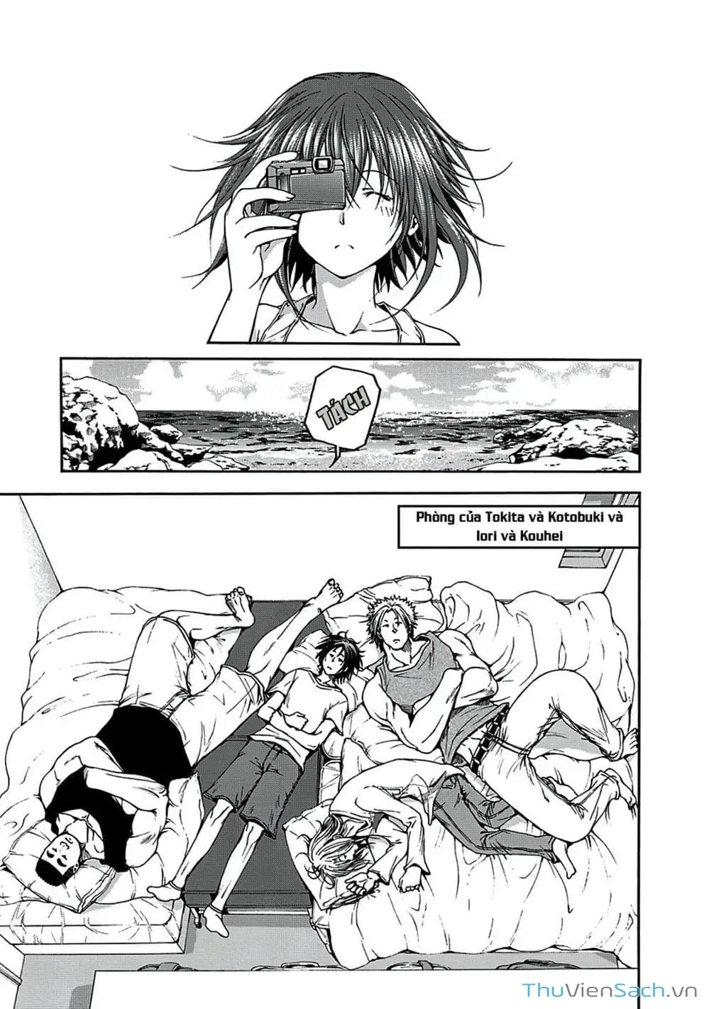 Truyện Tranh Cô Gái Thích Lặn - Grand Blue trang 3