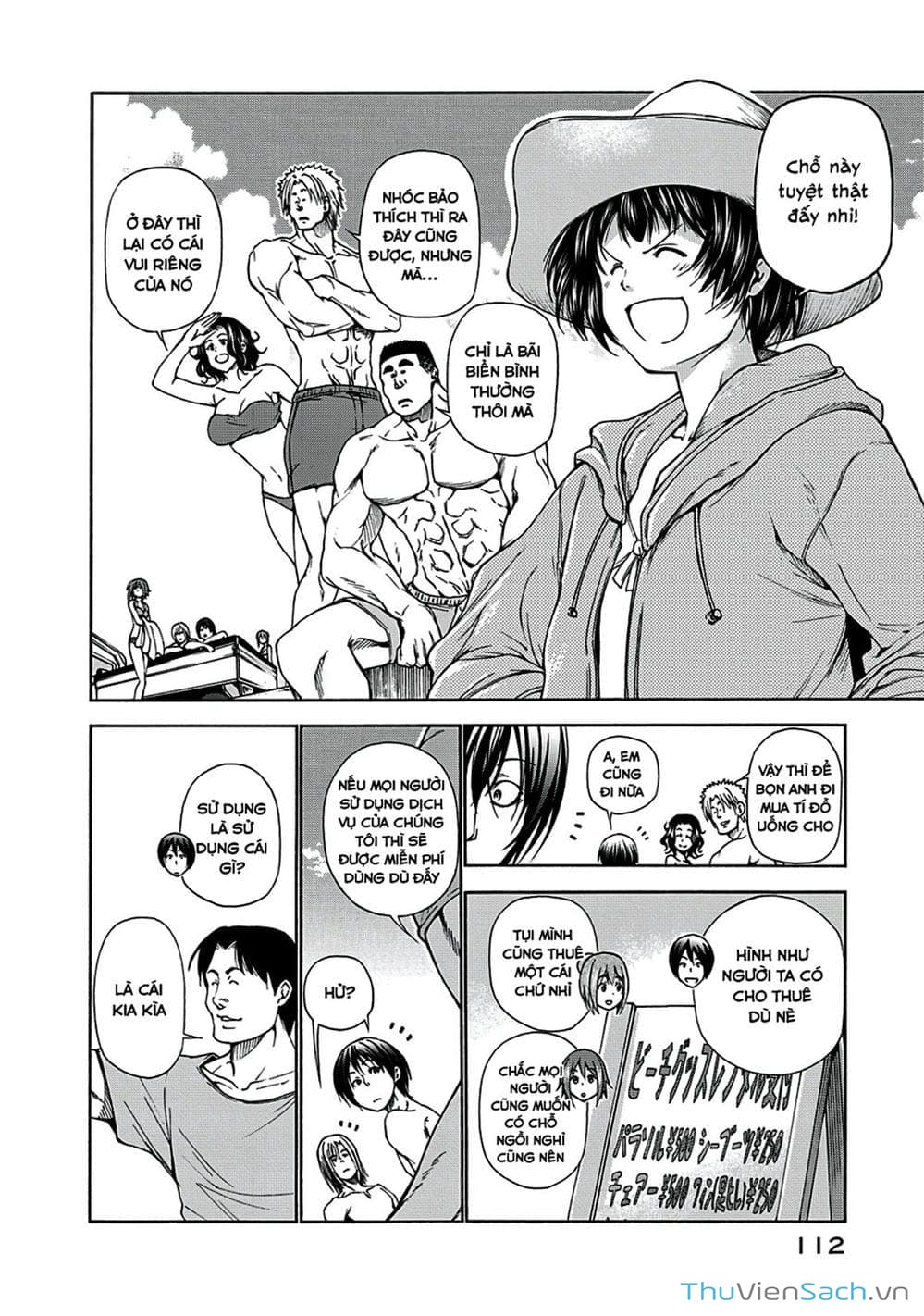 Truyện Tranh Cô Gái Thích Lặn - Grand Blue trang 3