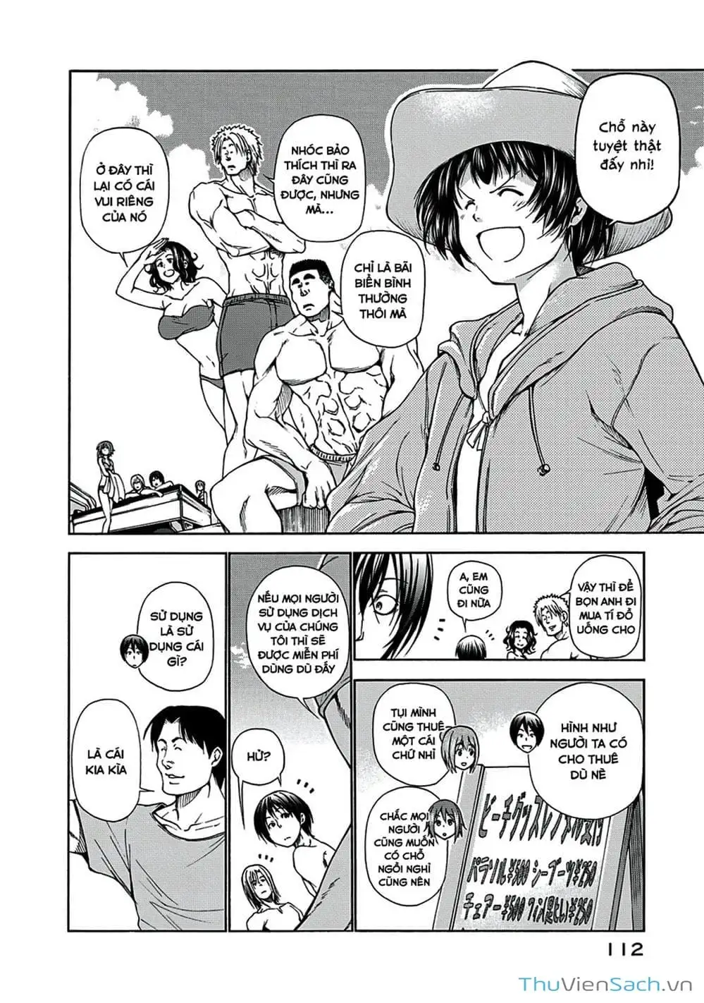 Truyện Tranh Cô Gái Thích Lặn - Grand Blue trang 3