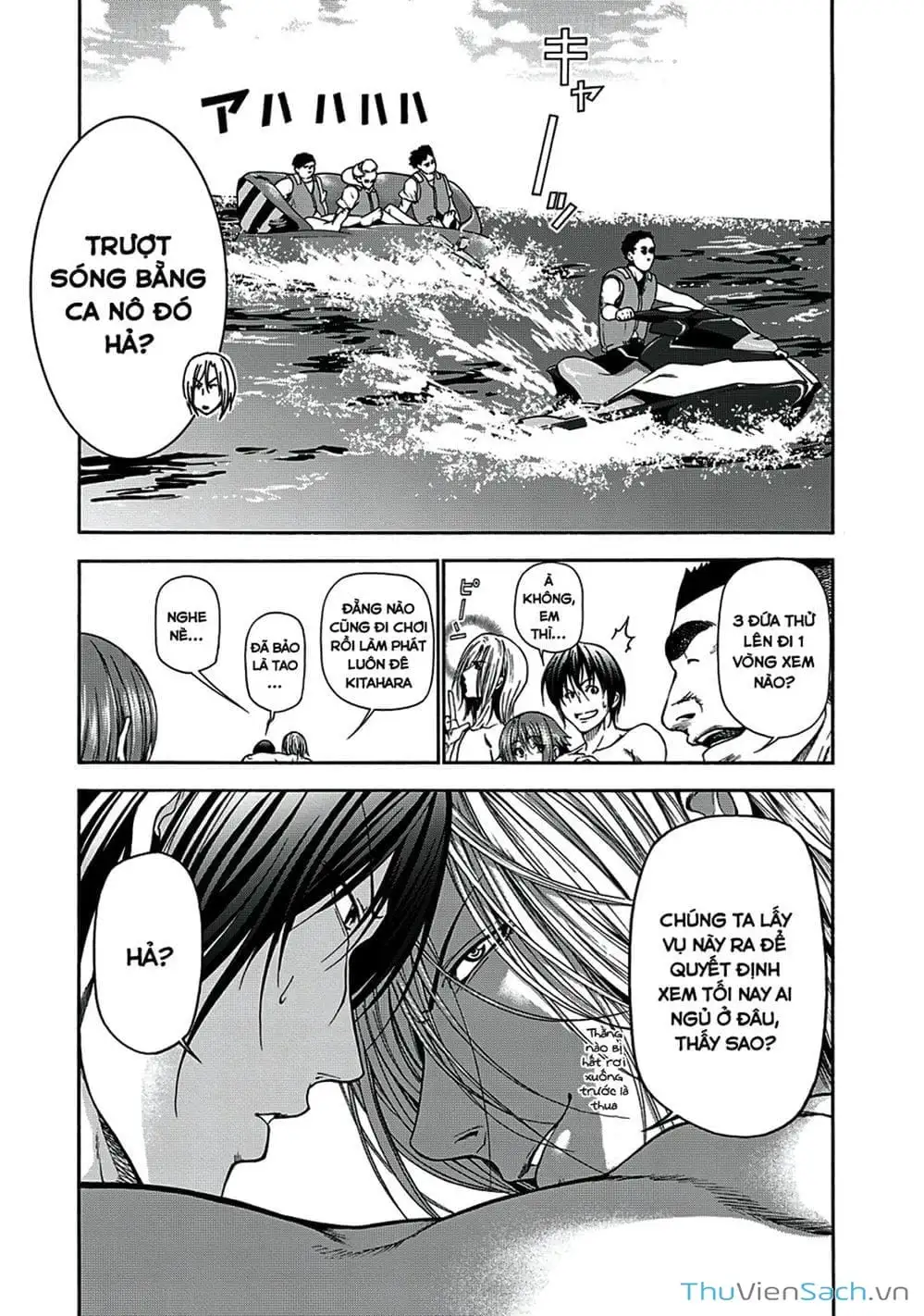 Truyện Tranh Cô Gái Thích Lặn - Grand Blue trang 3