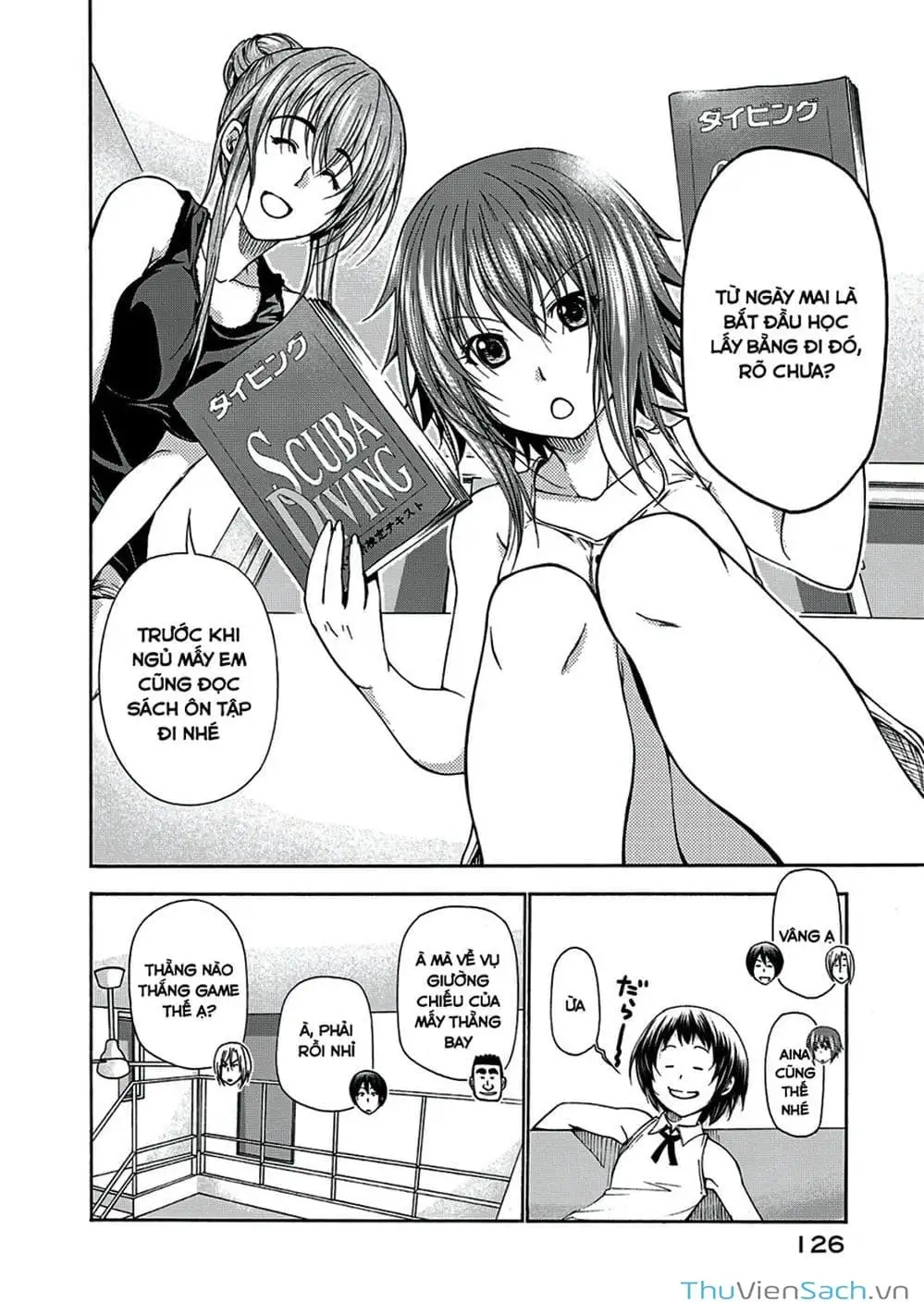 Truyện Tranh Cô Gái Thích Lặn - Grand Blue trang 3